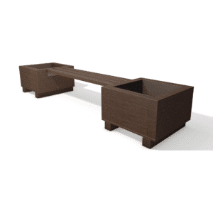 Oasis planting bench