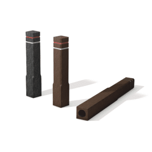 Diamond bollards